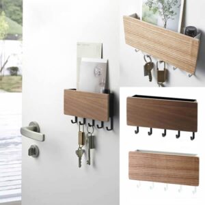 Decorative Simple Small Wall Hooks with Storage Rack Holder